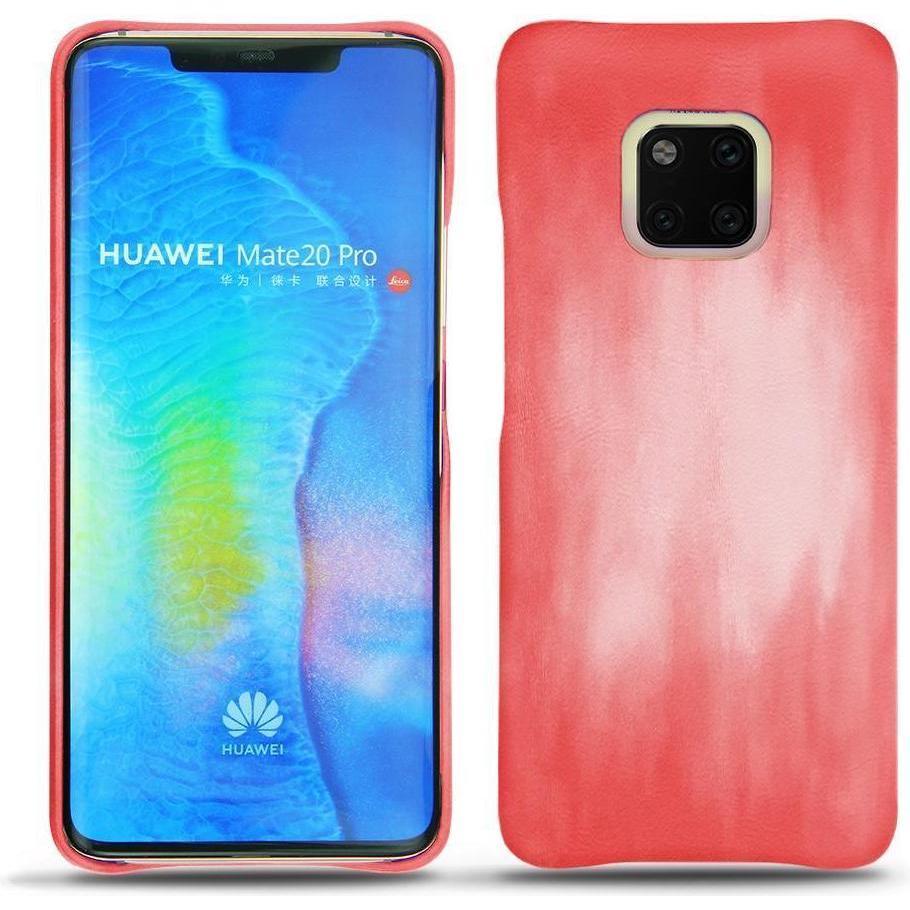 Noreve Lederschutzhülle (Huawei Mate 20 Pro), Smartphone Hülle, Rosa