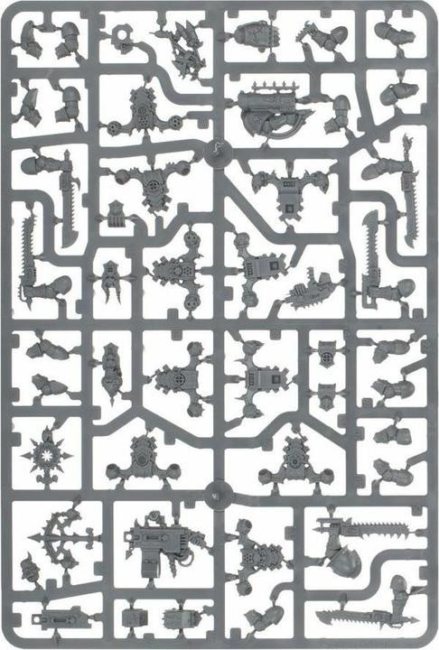 Produktbild Games Workshop Warhammer 40.000 - Chaos Space Marines Combat Patrol (Kunststoff)