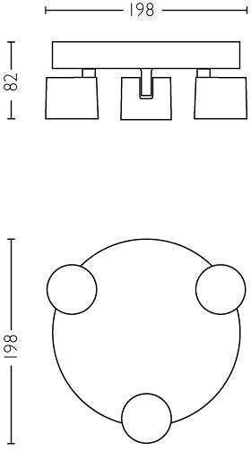 Image du produit Philips Projecteur de plafond (500 lm)