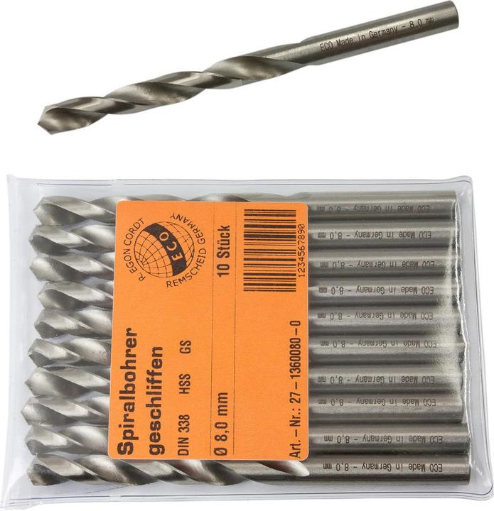 Actual product image Dönges HSS twist drill, Ø 12.5 mm (12.5 millimetres)