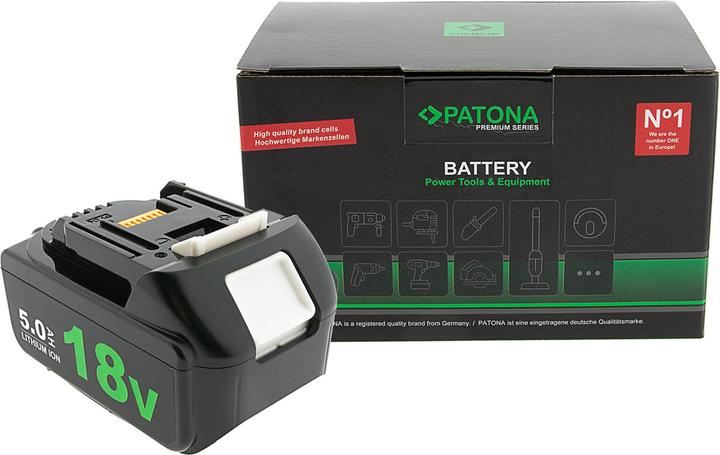 Productafbeelding Patona Akku Makita BL1850LED 18 V LXT (18 V)