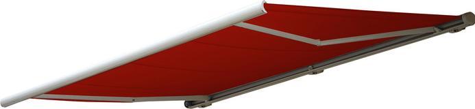 Image du produit Swisshandel24 Store coffre électrique, store coffre intégral 4x3m - Polyester bordeaux-rouge (4 m)