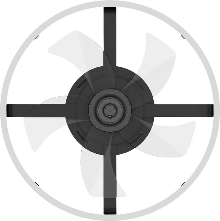 Actual product image Westinghouse Deckenventilator 20 W (Ø x H) 500 mm x 165 mm Schwarz Timer, mit