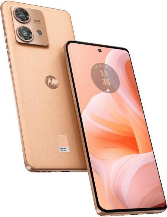 Produktbild Motorola Edge 40 Neo (256 GB, Peach Fuzz, 6.55", Dual SIM, 50 Mpx, 5G)