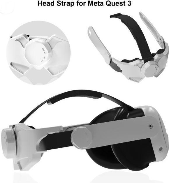 Actual product image JYS Meta Quest 3 Strap Kopfband mehrwinkelverstellbar