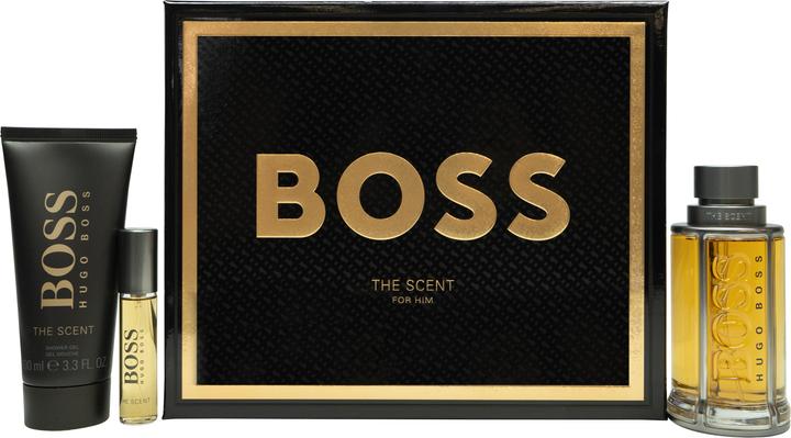 Immagine prodotto Hugo Boss Set regalo The Scent - Eau De Toilette 100 Ml, Eau De Toilette in miniatura 10 Ml, e G. doccia (Set di profumi)