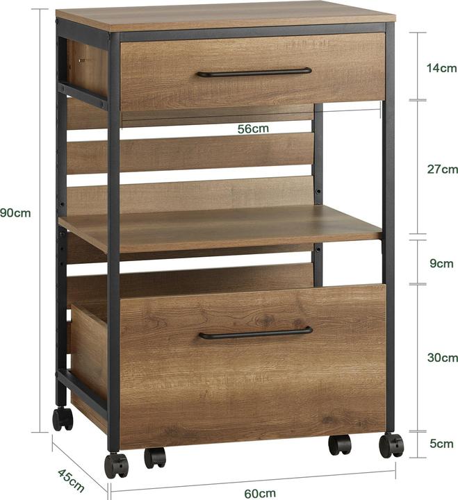 Image du produit SoBuy Servierwagen