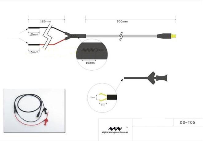 Immagine prodotto MiniDSO Sonda digitale a DSO Quad