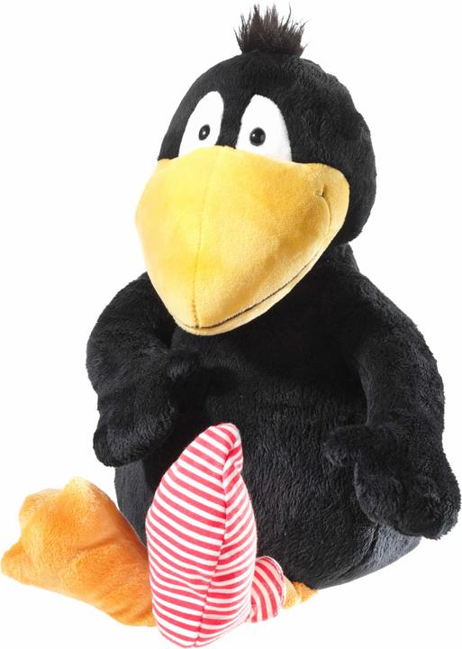 Gelber Schnabel, Gestreifte Socke, orange Füsse, Schwarz mit bunten Details