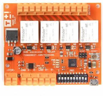 Actual product image Arduino Tinkerkit DMX Receiver Relay (Power component)