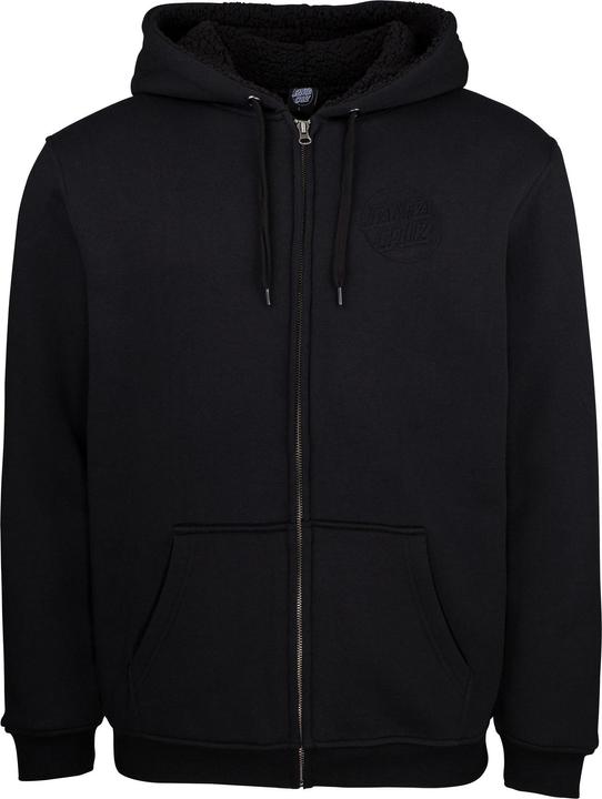 Actual product image Santa Cruz Japanese Dot Emboss Zip Hoodie (S)