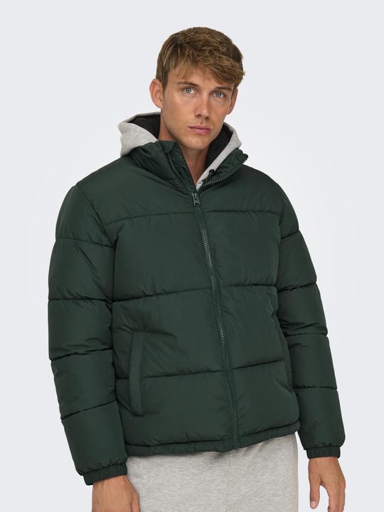 Image du produit Only & Sons Col montant Poignets élastiques Veste Doudoune (S)