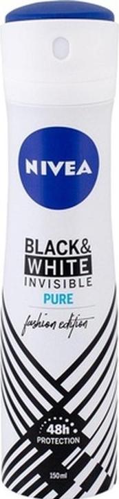 Produktbild NIVEA Invisible For Black & White 48h (Spray, 150 ml)