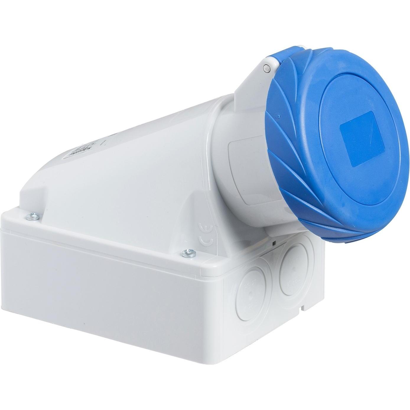 Schneider Electric, Steckdose, SE 83167 Wandsteckdose Ip67 32A 230V 4P