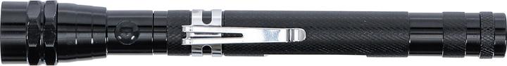 Actual product image BGS Extendable LED Flashlight with Magnetic Pick Up Tool "2-IN-1"