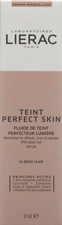 Produktbild Lierac Teint Perfect 01 clair (01 Light Beige)