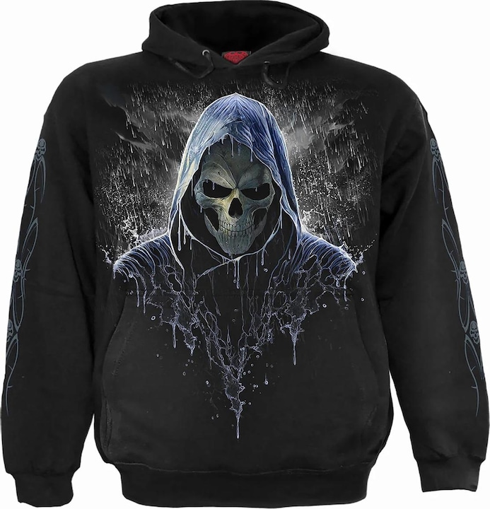 Actual product image Spiral Unisex Adult Reaping In The Rain Hoodie (S)
