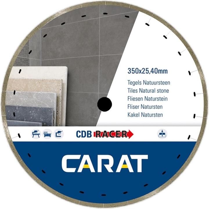 Produktbild Carat CDBM350400 Racer Diamantscheibe 350 x 25,40 für Fliesen/Naturstein
