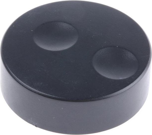 Produktbild RS PRO Encoder knob 50gm black 6mm splined