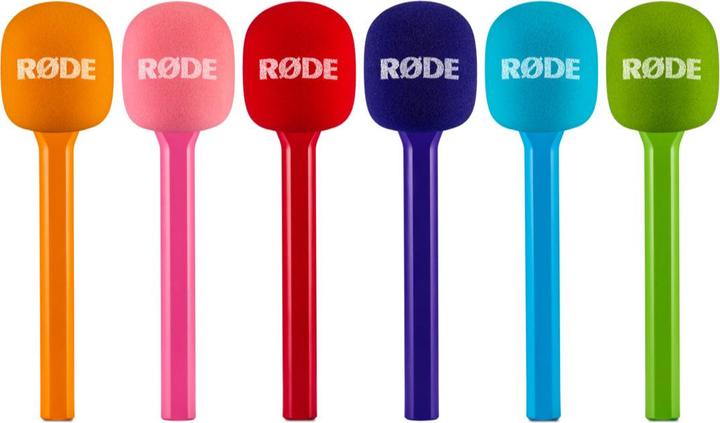 Actual product image RØDE Interview GO Handheld Adapter, orange