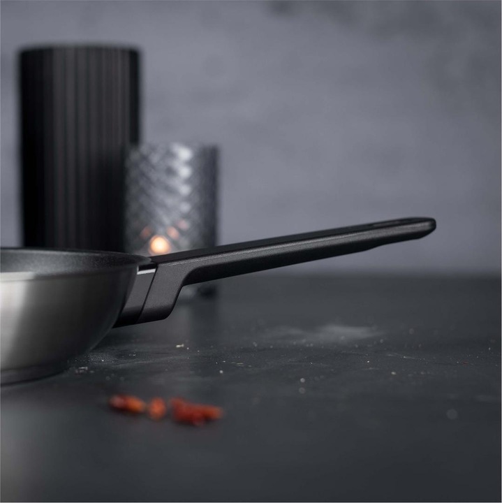 Actual product image Kuhn Rikon Locarno frying pan coated · Ø 24 cm (24 cm, Frying pan, Stainless steel)