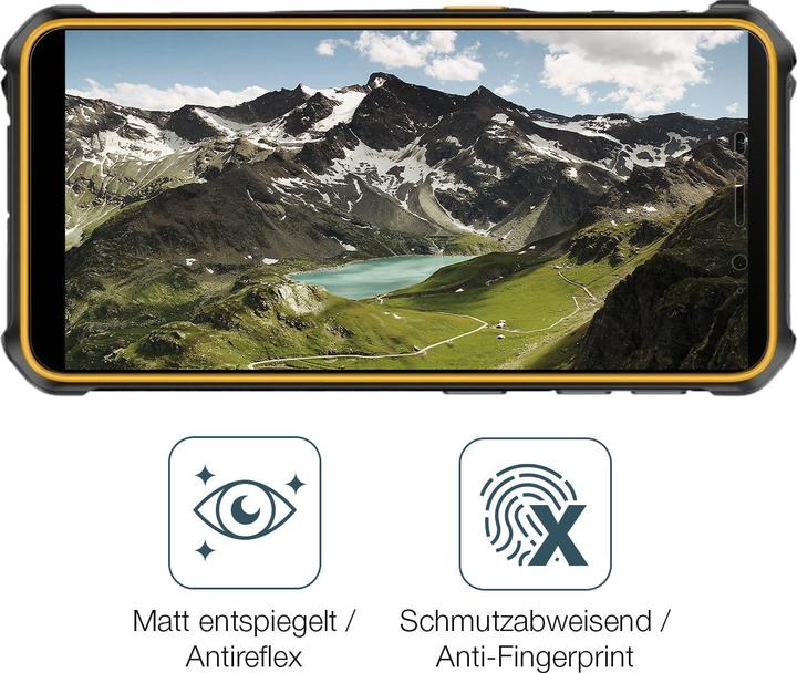 Produktbild Dipos Anti-Shock Displayschutz Matt 9H (1 Stück, Ulefone Armor X12 Pro)