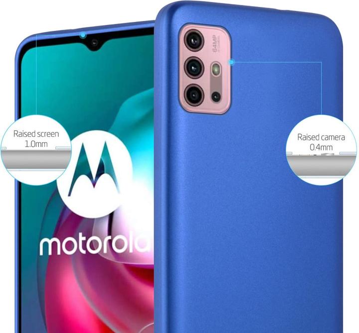 Actual product image Cadorabo TPU Matt Metallic Sleeve (Motorola Moto G10, Motorola Moto G30)
