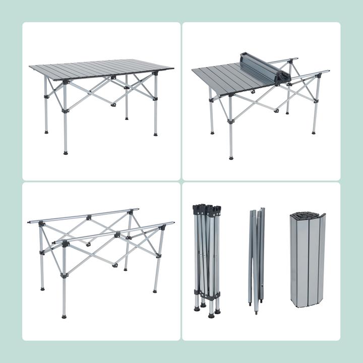 Produktbild Relaxdays Faltbarer Campingtisch aus Stahl