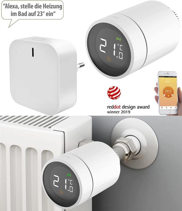 Actual product image Revolt Radiator thermostat