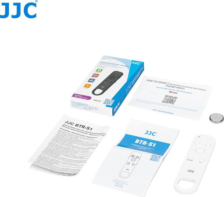 Produktbild JJC BTR S1 Bluetooth Remote Control White (Bluetooth)