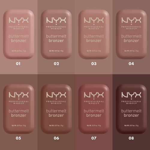 Produktbild NYX Professional Make-Up Buttermelt Bronzer (05 Butta Off, Bronzer, 5 g)