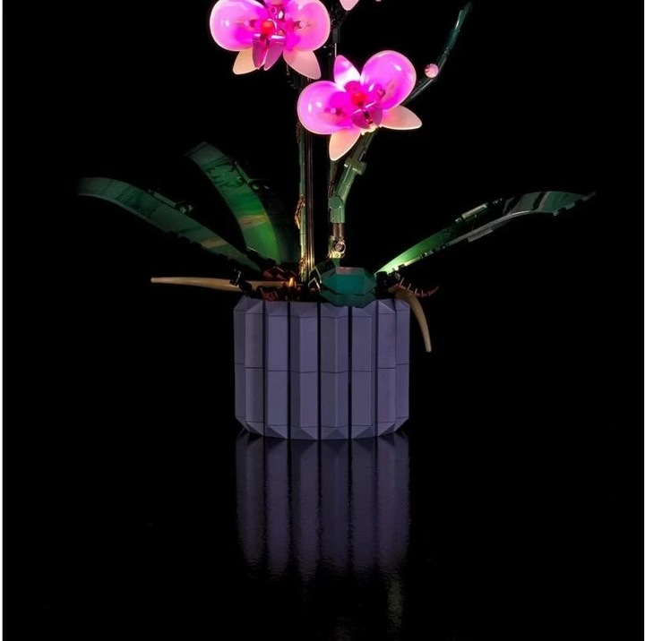Actual product image Light my bricks LEGO Orchid # 10311 Light Kit