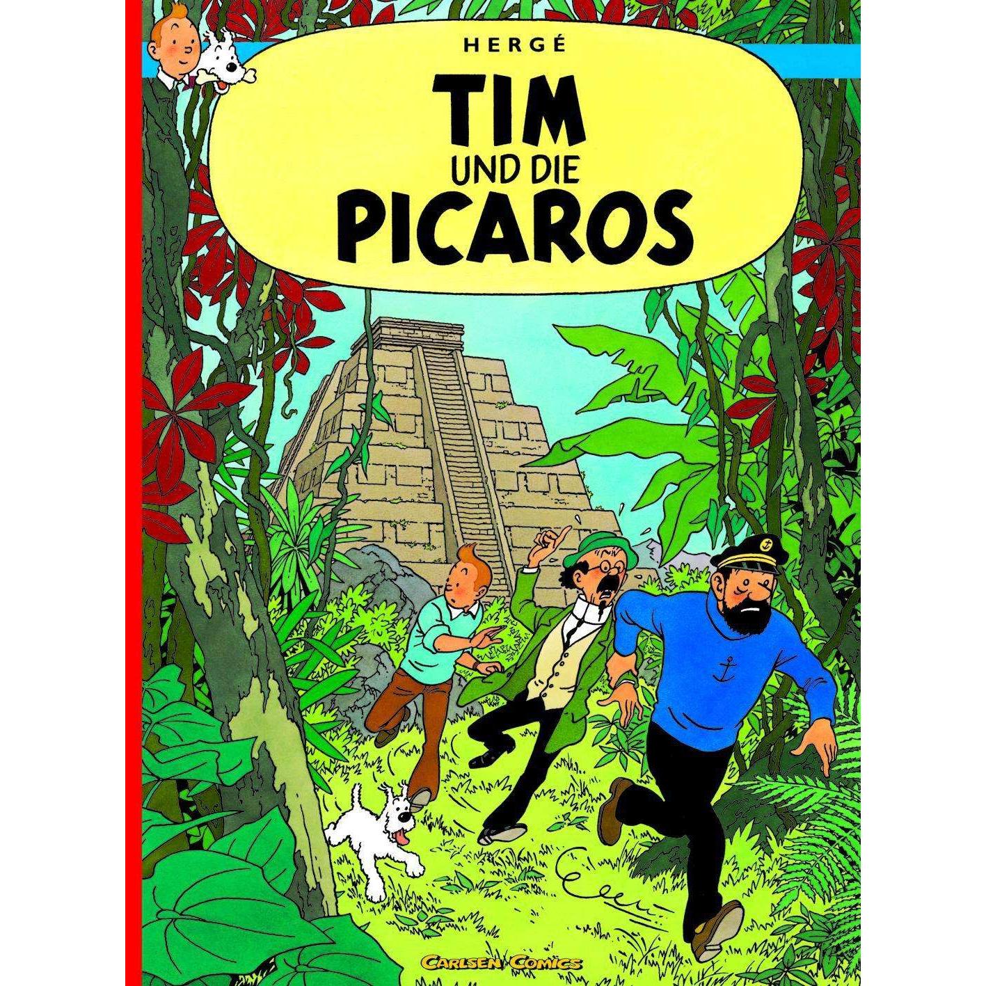 Tim und Struppi, Band 22, Narrativa di Hergé