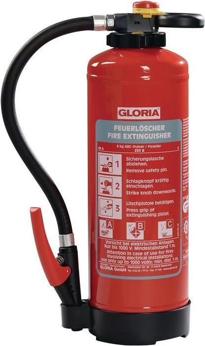 Mit Wandhalter, 1 Stück Feuerlöscher