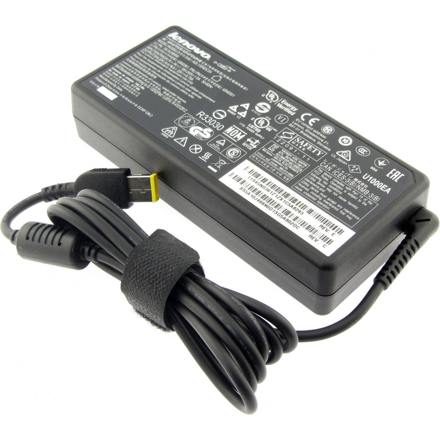 Lenovo Original-Laptop-Netzteil (135 W), Notebook Netzteil, Schwarz