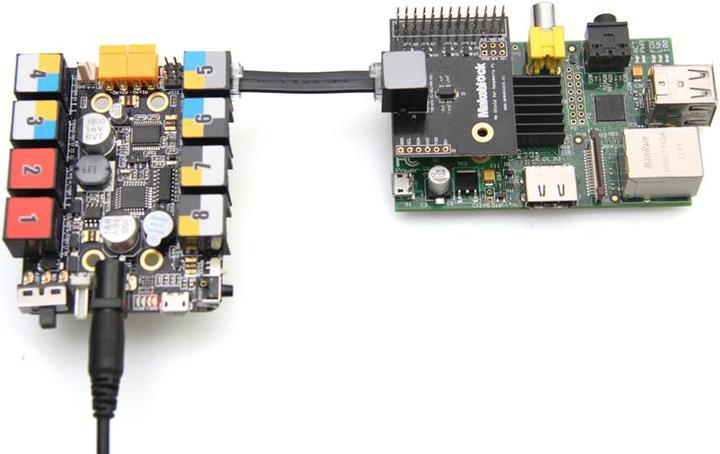 Actual product image Makeblock Me Shield for Raspberry Pi (Raspberry Pi, Makeblock Mainboard, Badges, Construction kit, Shield, Display)