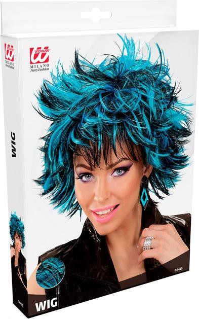 Immagine prodotto Widmann Parrucca disco Steamy in nero blu