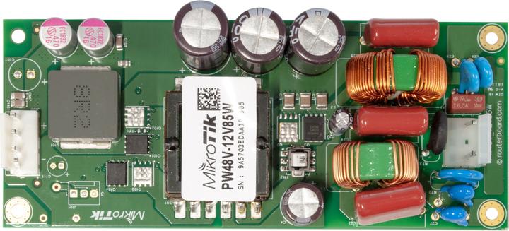 Immagine prodotto MikroTik 48V Open frame Power supply with 12V 7A output, for new r2 CCR revisions
