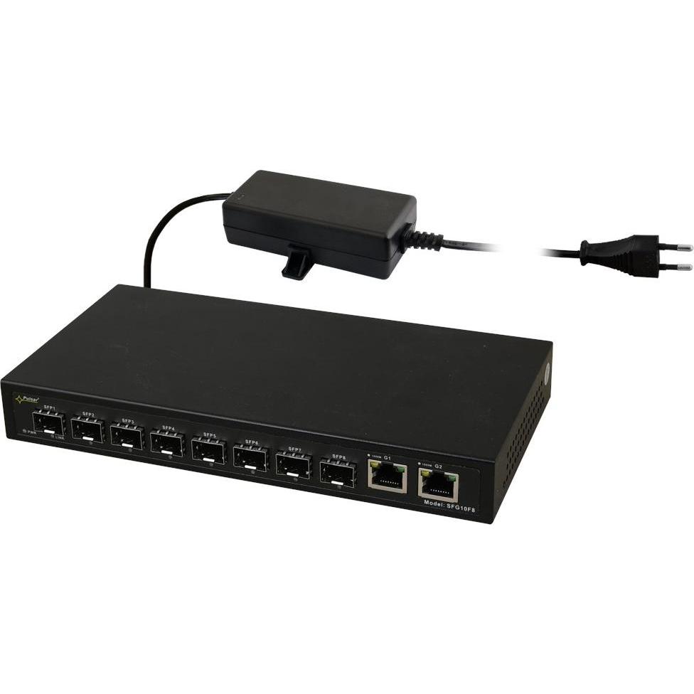 Pulsar SFG10F8 Switch ottico (8xSFP 2xRJ45), Switch di rete