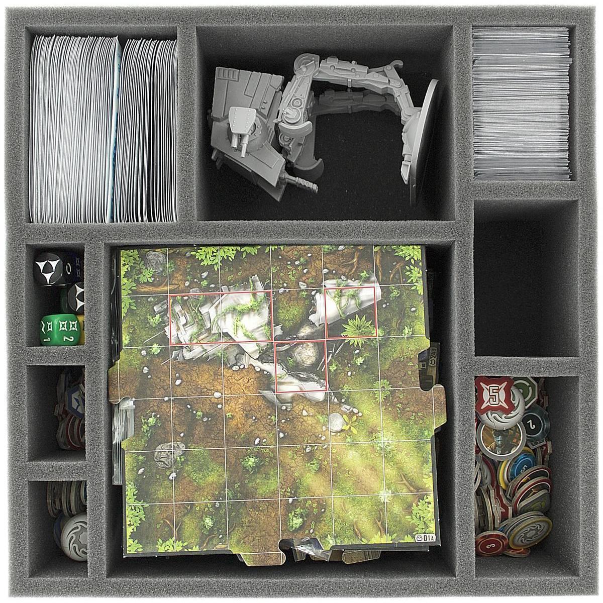 Feldherr AF085IA08 - Inserto in schiuma da 85 mm per la scatola del gioco da tavolo Star Wars Imperial (Materiale sintetico)