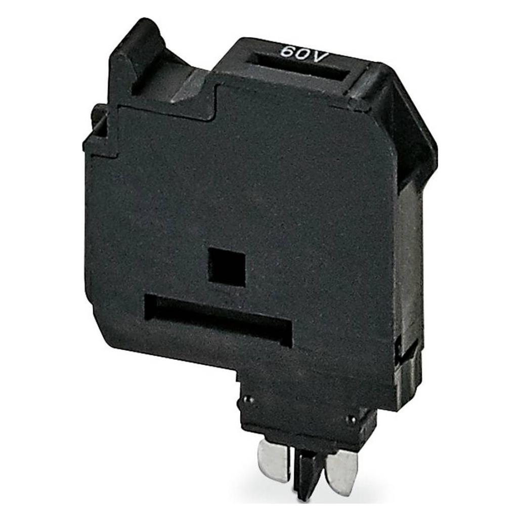 Phoenix Contact Sicherungsstecker P-FU 5X20 LED 60 (Diverse), Elektronikzubehör + Gehäuse, Schwarz