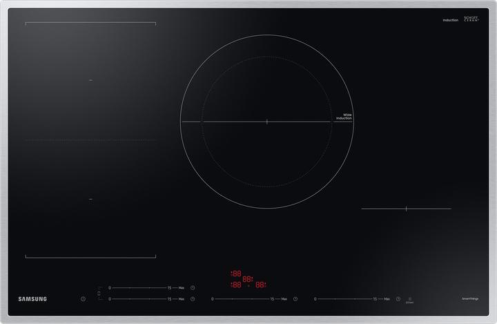 Produktbild Samsung NZ84C5047HK/U1, Autarkes Induktionskochfeld 80 cm, Slim Fit (75 cm, Induktionskochfeld)