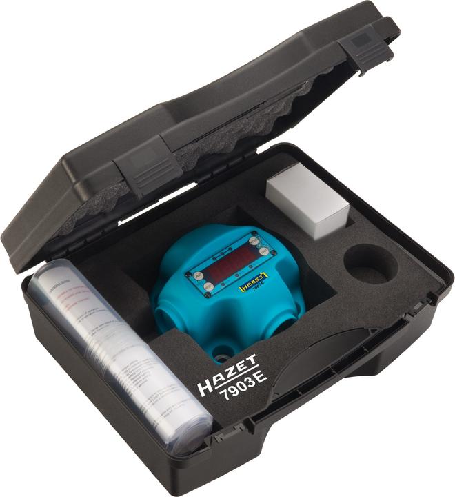 Produktbild HAZET Drehmoment-Prüfgerät ∙ elektronisch ∙ 1,5 - 30 Nm 7903E ∙ Nm min-max: 1.5 - 30 Nm ∙ Sechskant… (3/8", 1/4", 1.50 Nm, 30 Nm)