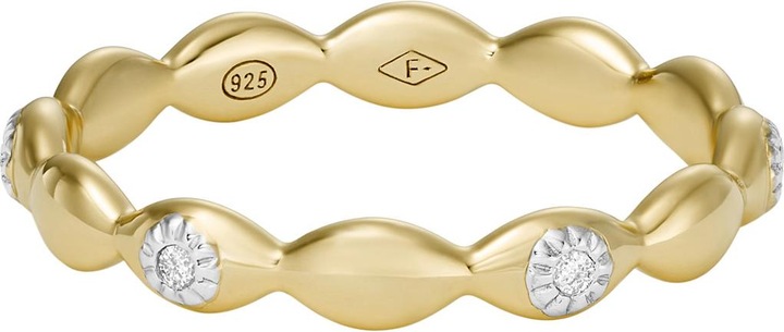 Image du produit Fossil Bague en argent (53, Argent 925)