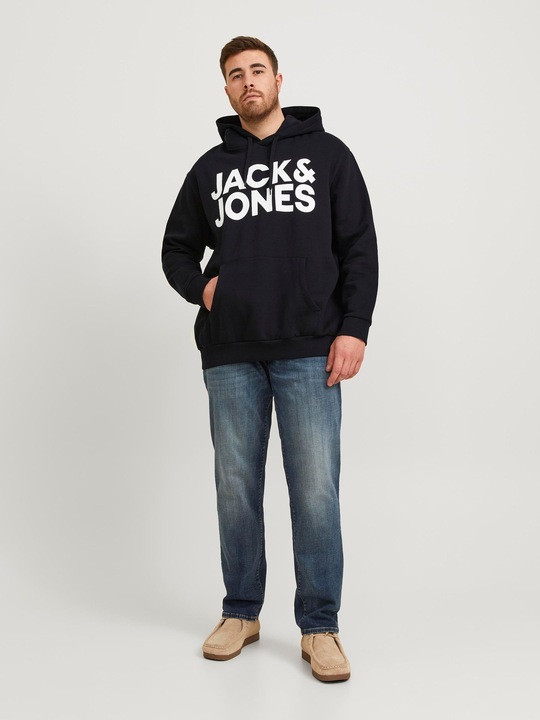 Produktbild Jack & Jones Basic Logo Plus Size Hoodie (XXL)