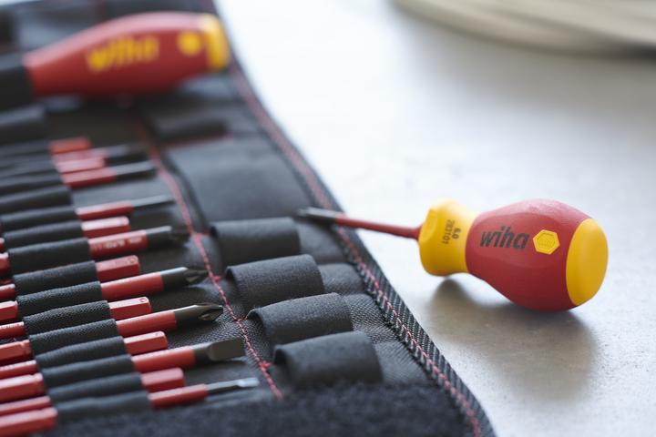 Productafbeelding Wiha Verwisselbare messenset (Schroeven met sleufkop, Torx (TX), Kruisvormig PZ, Phillipps kruissleuf (PH))
