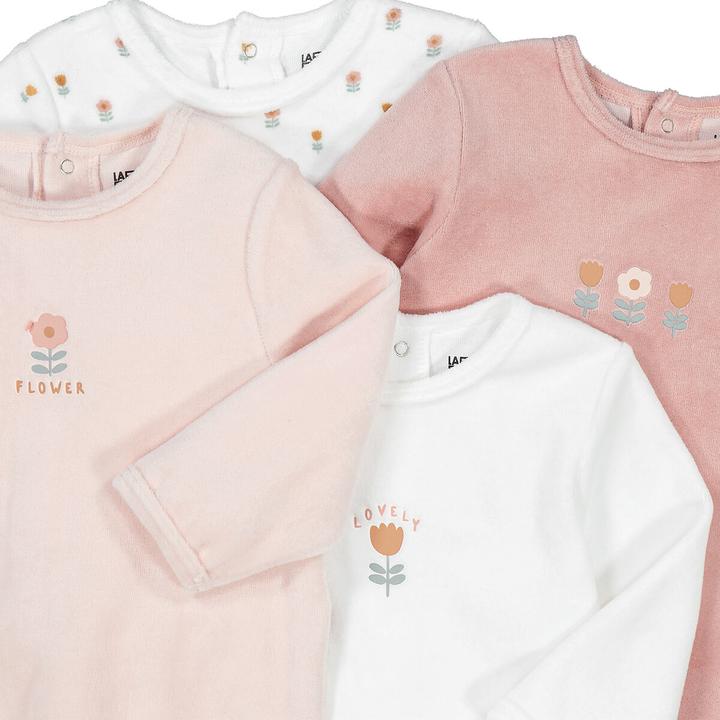 Produktbild La Redoute Collections 4er-Pack Strampler (86)
