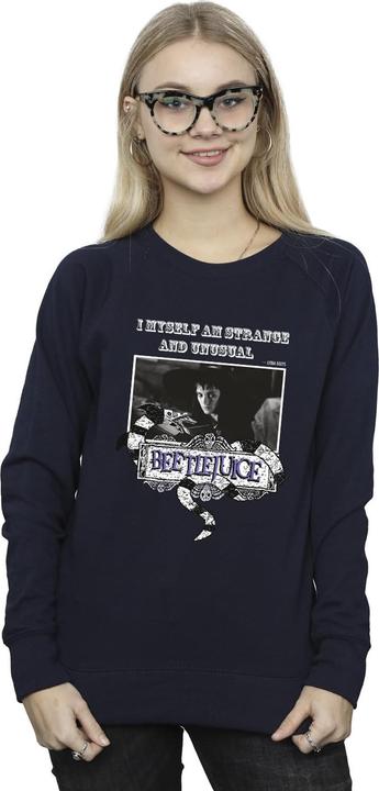 Produktbild Beetlejuice I Myself Am Strange And Unusual Sweatshirt (3XL)