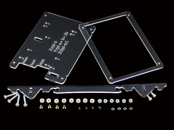 Produktbild OEM 5" TFT-Screen mit HDMI-Encoder Touch und Halterung (Transpar