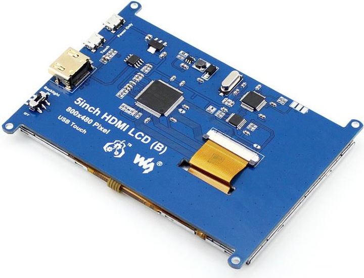 Produktbild OEM 5" TFT-Screen mit HDMI-Encoder Touch und Halterung (Transpar